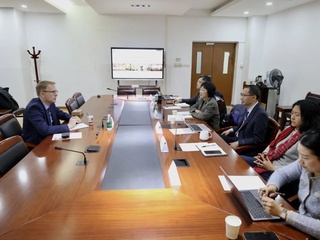 活动回顾｜欧盟驻华代表团政务、媒体与信息处处长史明宽先生到访91在线
