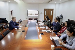 活动回顾｜欧盟驻华代表团政务、媒体与信息处处长史明宽先生到访91在线

